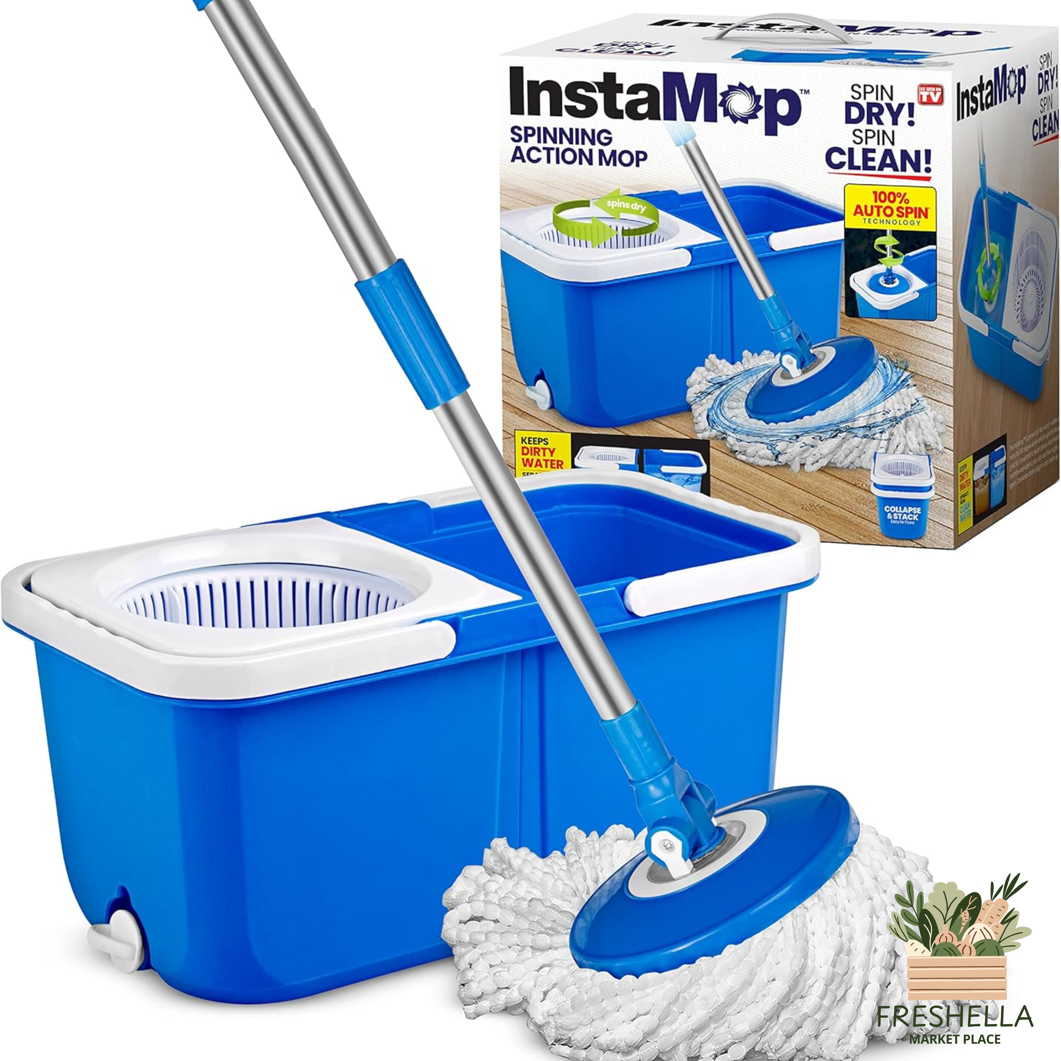 Broom & Mop Set